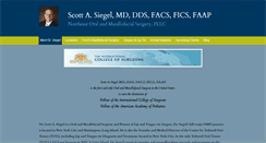 Desktop Screenshot of drscottsiegel.com